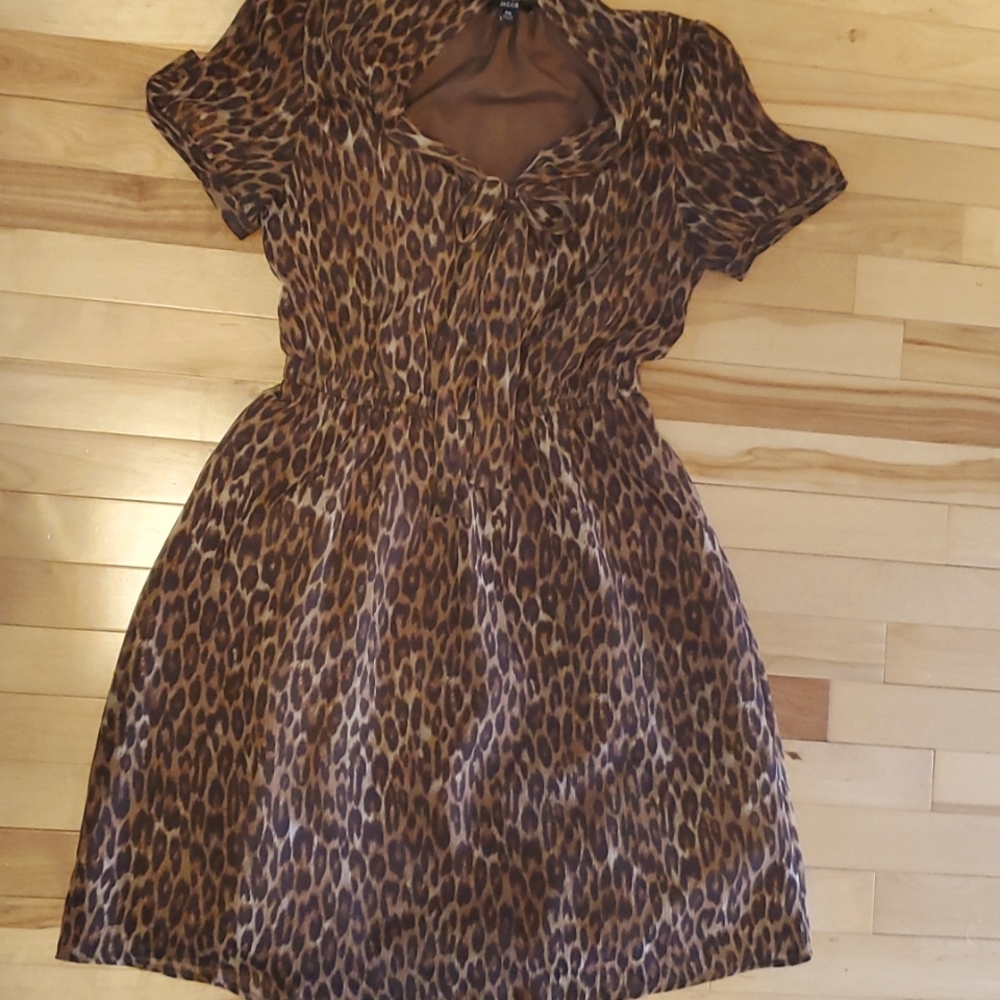 Leopard Print Dress